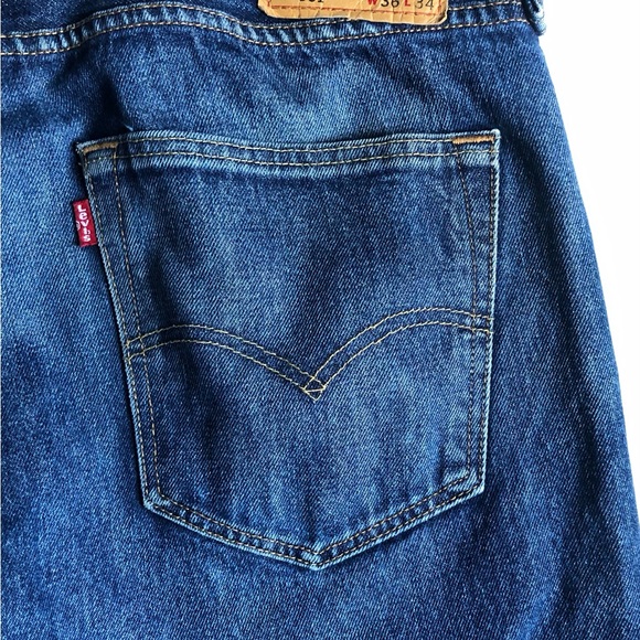 Levi’s Levi Strauss 501 Button Fly Jeans 36 x 34 - Picture 5 of 6